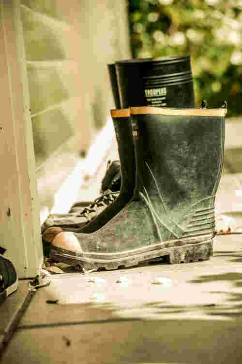 waterproof wellington work boots