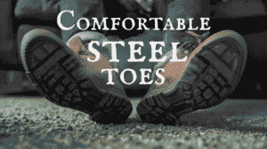 comfortable steel toe safety shoes
